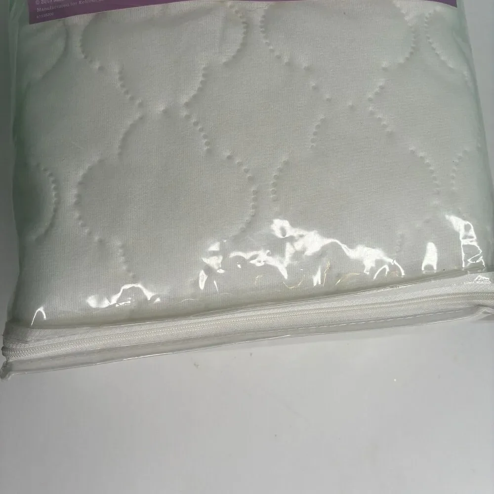 Sealy SecureStay Waterproof Crib Mattress Pad Quilted Soft Knit Top 52